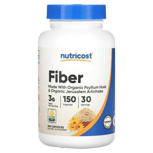 Nutricost,Fiber, 300 Capsules
