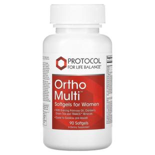 Balance Ortho Multi Protocol Life Women 粒软凝胶 for