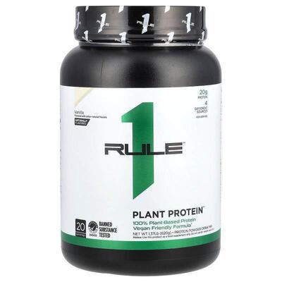 Rule One Proteins,Plant Protein Powder Drink Mix, Vanilla, 1