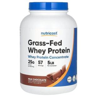 Nutricost,Grass-Fed Whey Protein, Milk Chocolate