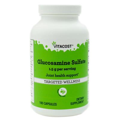 Vitacost,Glucosamine Sulfate, 180 Capsules