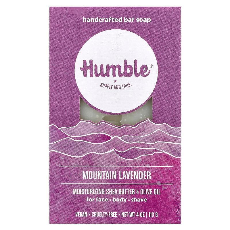 Humble Brands,手工制作块皂，山薰衣花草香，4 盎司（113 克）