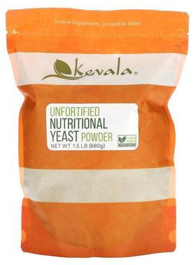 Kevala,Unfortified Nutritional Yeast Powder, 1.5 lb (680 g)