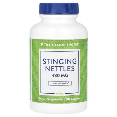 The Vitamin Shoppe,Stinging Nettles, 480 mg, 100 Capsules
