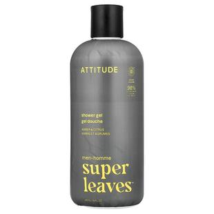 Amber Gel 态度 爱 Shower Leaves™ For Citrus Men Super