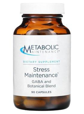 Metabolic Maintenance,加强型焦虑控制胶囊，90 粒胶囊