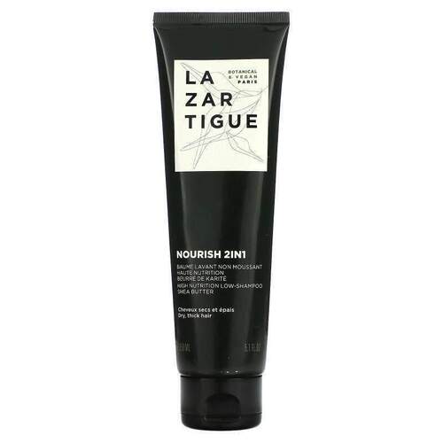 Lazartigue,Nourish 2 IN 1, High Nutrition Low-Shampoo, Dry,