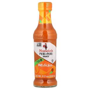 NANDO'S,派瑞辣椒酱,中度,9.2 盎司(260 克)