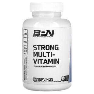 Strong Nutrition Multi Vitamin Capsule Bare 120 Performance