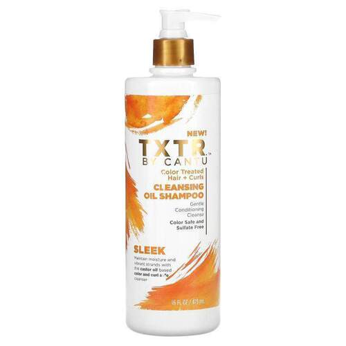 Cantu,TXTR, Cleaning Oil Shampoo, Color Treated Hair + Curls