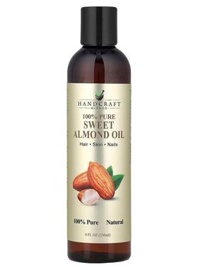Handcraft Blends,100% Pure Sweet Almond Oil, 8 fl oz (236 ml