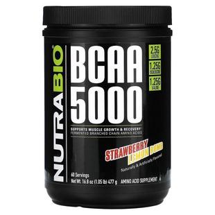 418 5000 14.8 0.9 BCAA Lemonade Nutrabio Labs