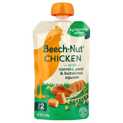 Beech-Nut,Chicken With Carrots, Peas &amp; Butternut Squ