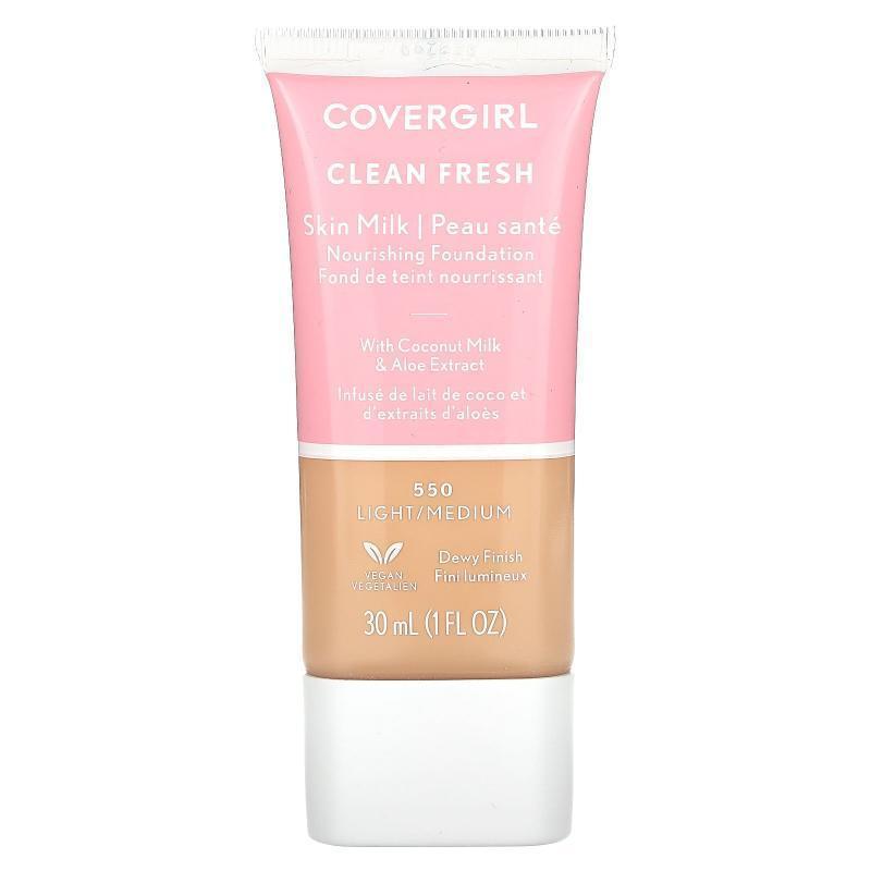 封面女郎,Clean Fresh, Skin Milk Nourishing Foundation, 550 L