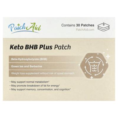 PatchAid,Keto BHB Plus Patch, 30 Patches