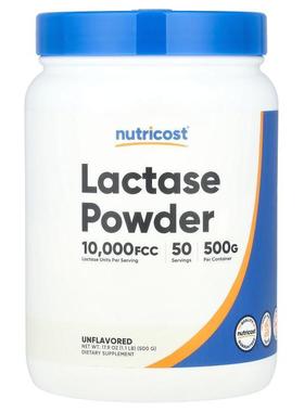 Nutricost,Lactase Powder, Unflavored, 5.3 oz (150 g)