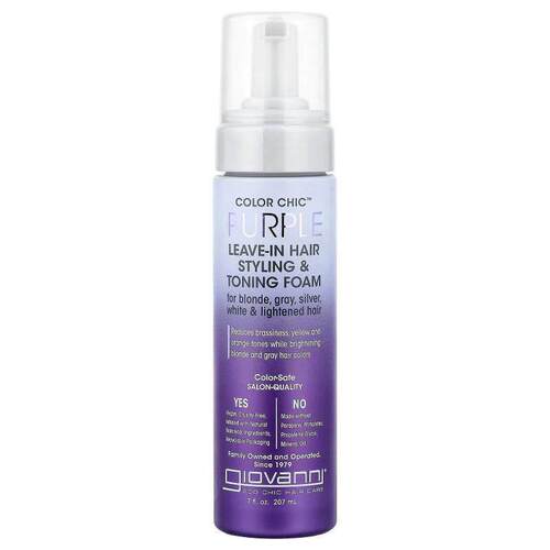 乔凡尼,Color Chic™, Purple Leave-In Hair Styling &amp;am