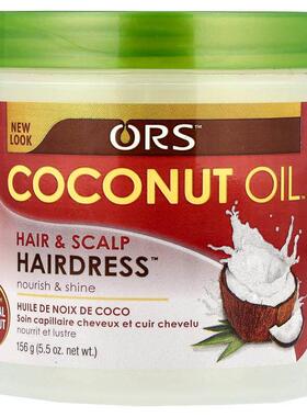 ORS,Coconut Oil™ Hair & Scalp Hairdress™, 5.5 oz (156 g)