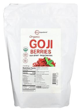 Micro Ingredients,Organic Goji Berries , 2 lb (907 g)