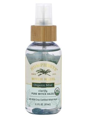 Humphreys,Witch Hazel, Organic Mist with Rose, 3.3 fl oz (97