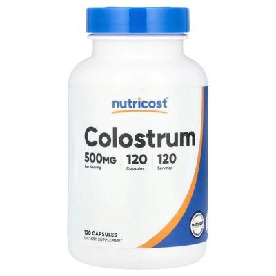 Nutricost,Colostrum, 500 mg, 120 Capsules