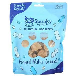 Spunky Pup,All Natural Dog Treats, Crunchy Biscuits, Apple F
