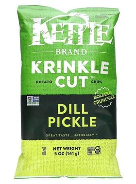 Kettle Foods,Krinkle Cut Potato Chips, Habanero Lime