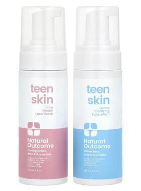 Natural Outcome,Face Wash Duo, Clarifying Face Wash,