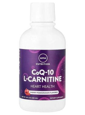 MRM Nutrition,CoQ-10 L-Carnitine, Cherry-Pomegranate, 16 fl