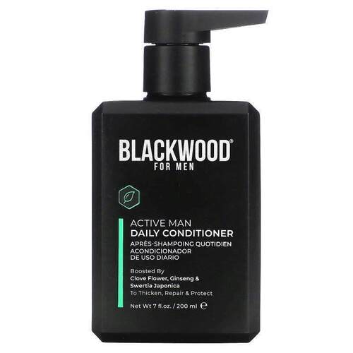 Blackwood For Men,活跃人群，日常护发素，丁香花，人参和日本獐