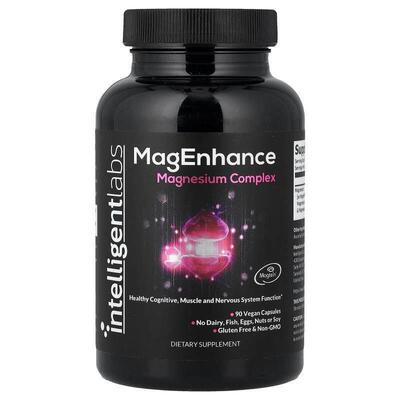 Intelligent Labs,MagEnhance，镁复合物，90 粒全素胶囊