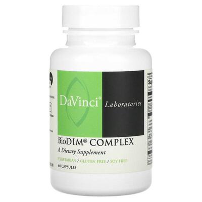 DaVinci Laboratories of Vermont,BioDim I-3-C复合胶囊，60粒