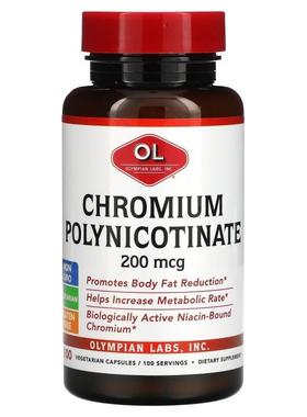 Olympian Labs博奥维 烟酸铬粒
