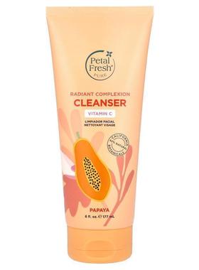佩特斯,Radiant Complexion Cleanser, Papaya, 6 fl oz (177 ml)