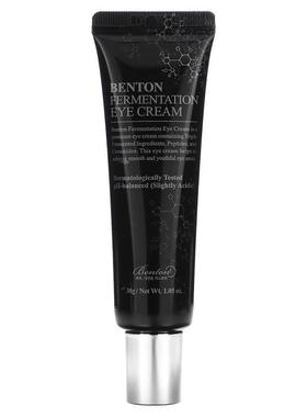 Benton发酵眼霜淡化眼袋黑眼圈细纹紧致肌肤滋润补水