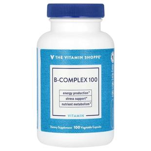 The Vitamin Shoppe,B-Complex 100, 100 Vegetable Capsules