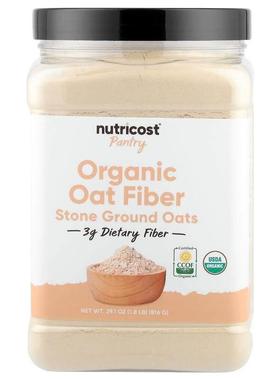 Nutricost,Pantry, Organic Oat Fiber, 29.1 oz (816 g)
