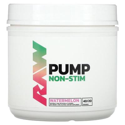 Raw Sport Supplement Company LLC,Pump, Non-Stim, Watermelon,