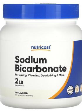 Nutricost,Sodium Bicarbonate Powder, Unflavored, 2 lb (907 g