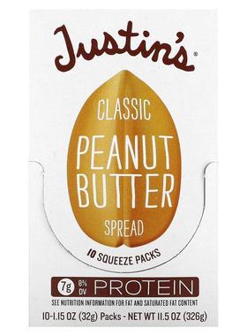 Justin's Nut Butter,经典花生酱