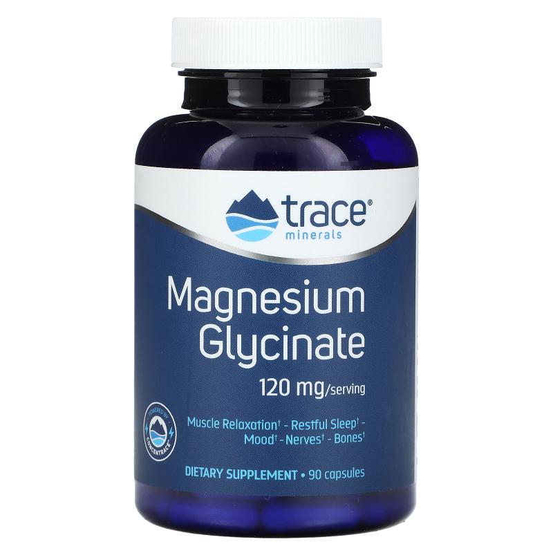 露那辛,Magnesium Glycinate, 120 mg, 180 Capsules