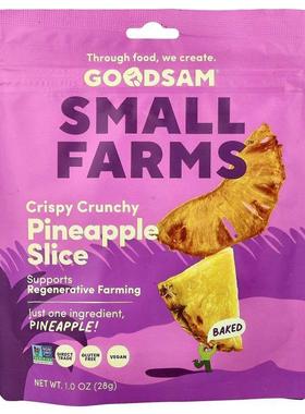 GoodSam PBC,Small Farms™, Crispy Crunchy Pineapple Slice, 1