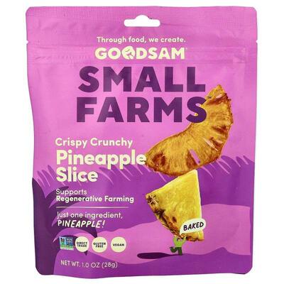 GoodSam PBC,Small Farms™, Crispy Crunchy Pineapple Slice, 1