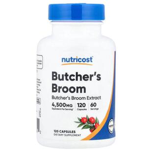 Nutricost,Butcher's Broom, 120 Capsules (150 mg per Capsule)