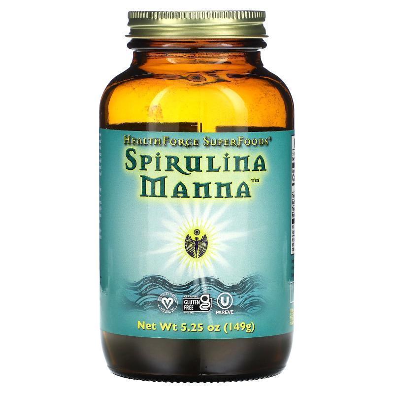 HealthForce Superfoods,Spirulina Manna, 5.25 oz (149 g)