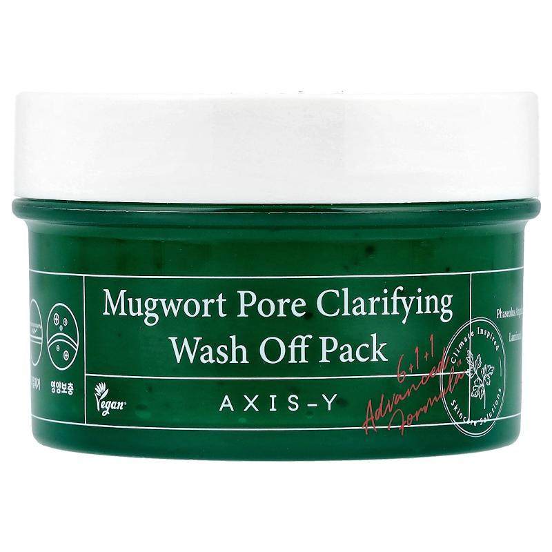 Axis-Y,艾蒿毛孔净化水洗套盒，3.38 液量盎司（100 毫升）
