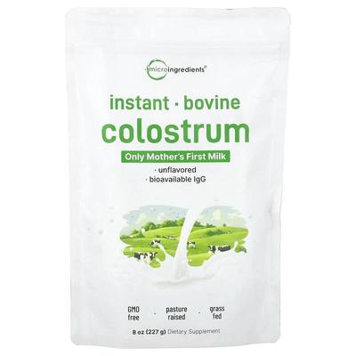 Micro Ingredients,Instant Bovine Colostrum, Unflavored