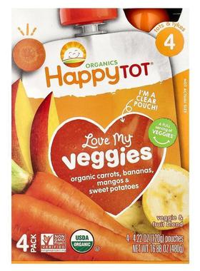 禧贝,Happy Tot，第 4 阶段，Love My Veggies