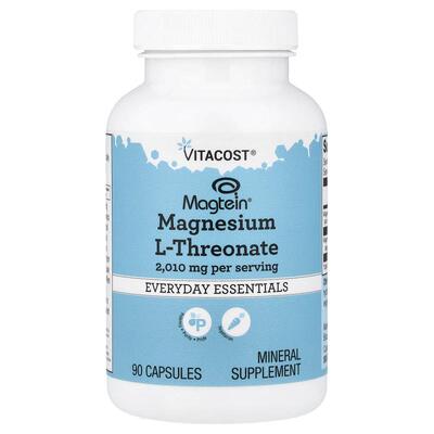 Vitacost Magtein Magnesium L-Threonate L-苏糖酸镁日常好搭档
