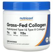 Collagen Grass Nutricost Fed Unflavored 113